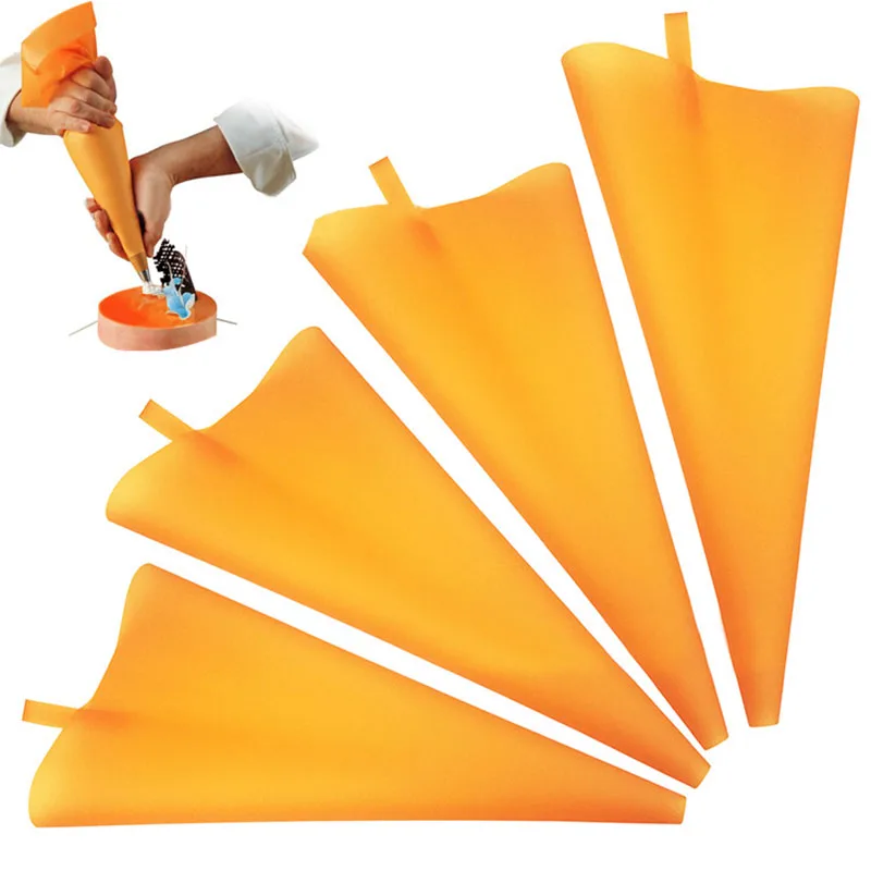 

Многоразовые силиконовые кондитерские сумки DIY обледенения трубопроводов крема украшения инструменты кухонные Кондитерские принадлежнос...