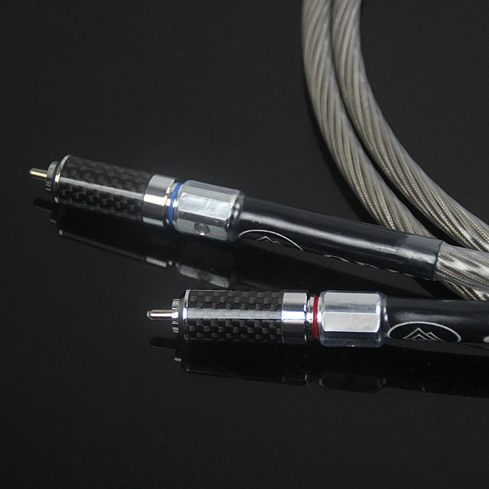 valhalla RCA TO HIFI CABLE Silver Plated Male to Audio Cable Interconnect | Электроника