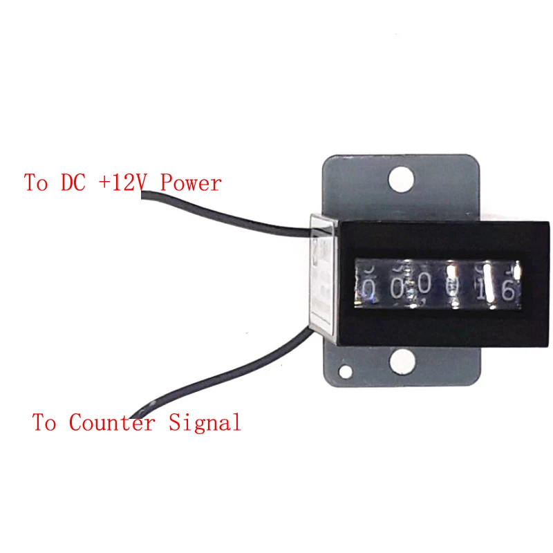 6 цифр 12 В механический счетчик монет для приемных аркадный шкаф торговые
