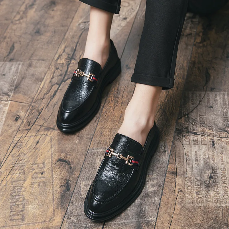 

High Quality Office Business Fashion Luxurious Oxford Shoes Designer Men's Wear-resistant Formal For Men Non-slip