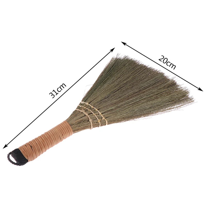 1PCS Straw Broom Wooden Soft Sweeping Desktop Sofa Dusting Home Cleaning Brush | Дом и сад