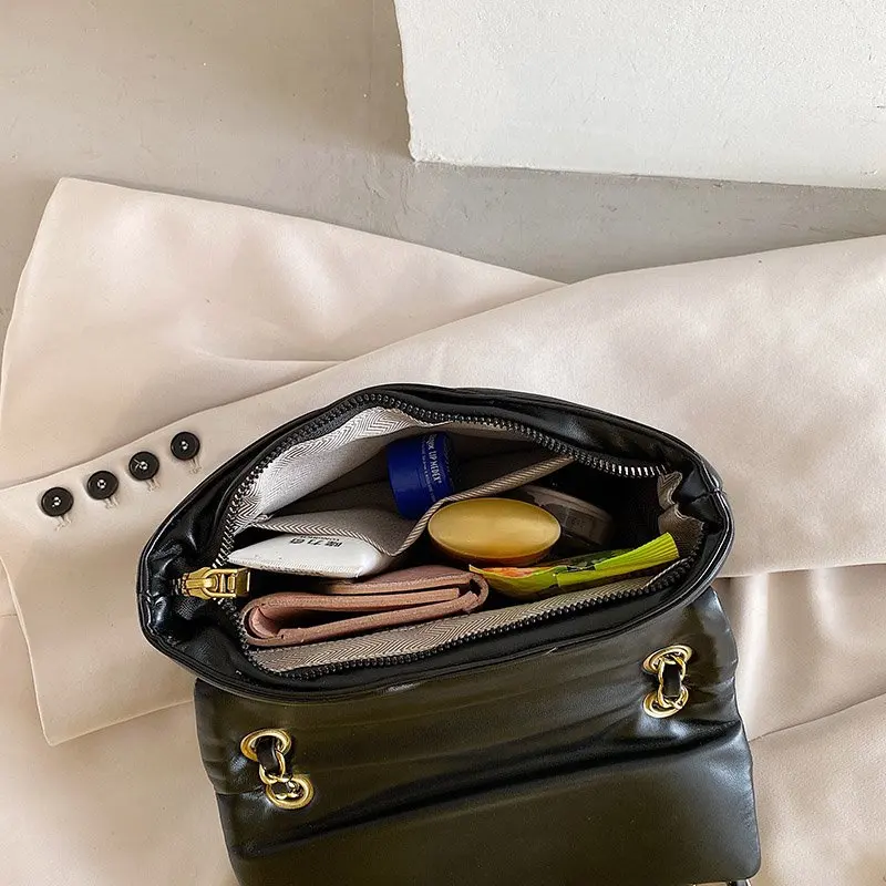 Сумка кросс-боди Женская модная дизайнерская маленькая сумочка черного цвета на