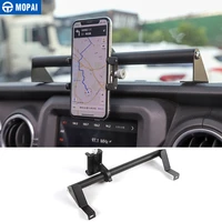 mopai gps stand holder for jeep gladiator jt 2018 car mobile phone support holder accessories for jeep wrangler jl 2019