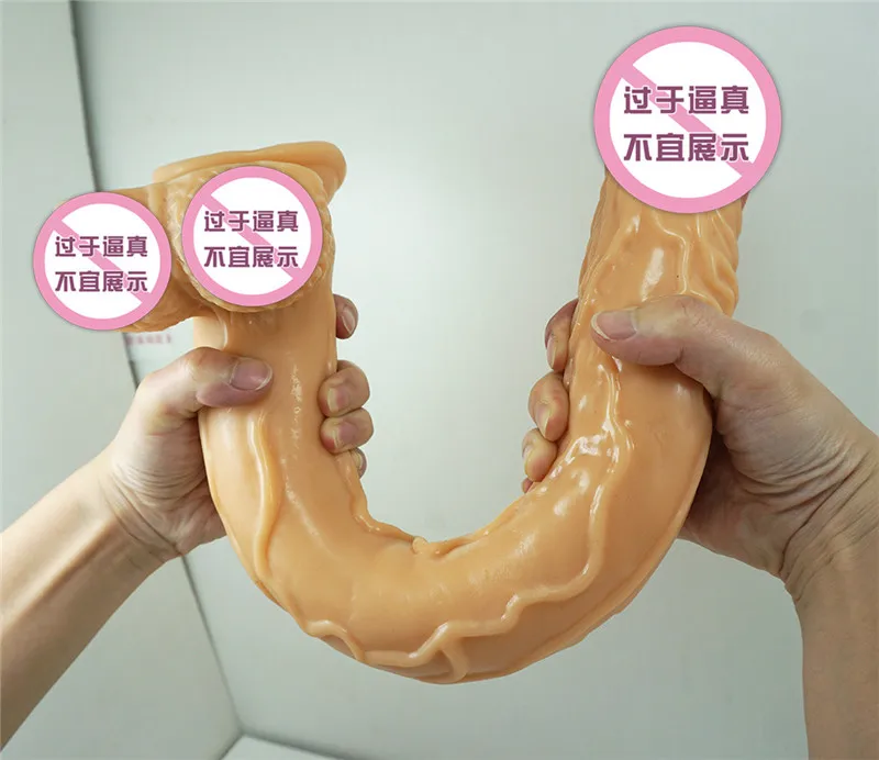 Большой анальный фаллоимитатор 41*5 см длинный в виде животного супер большая