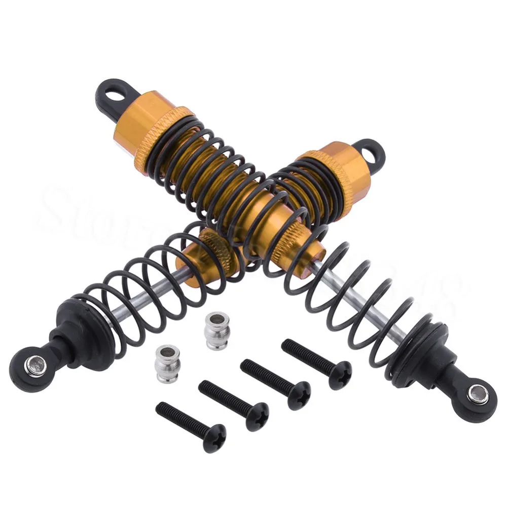 2 шт. масляные алюминиевые задние амортизаторы в сборе для RC 1:10 Himoto E10XT E10XTL Katana Truggy