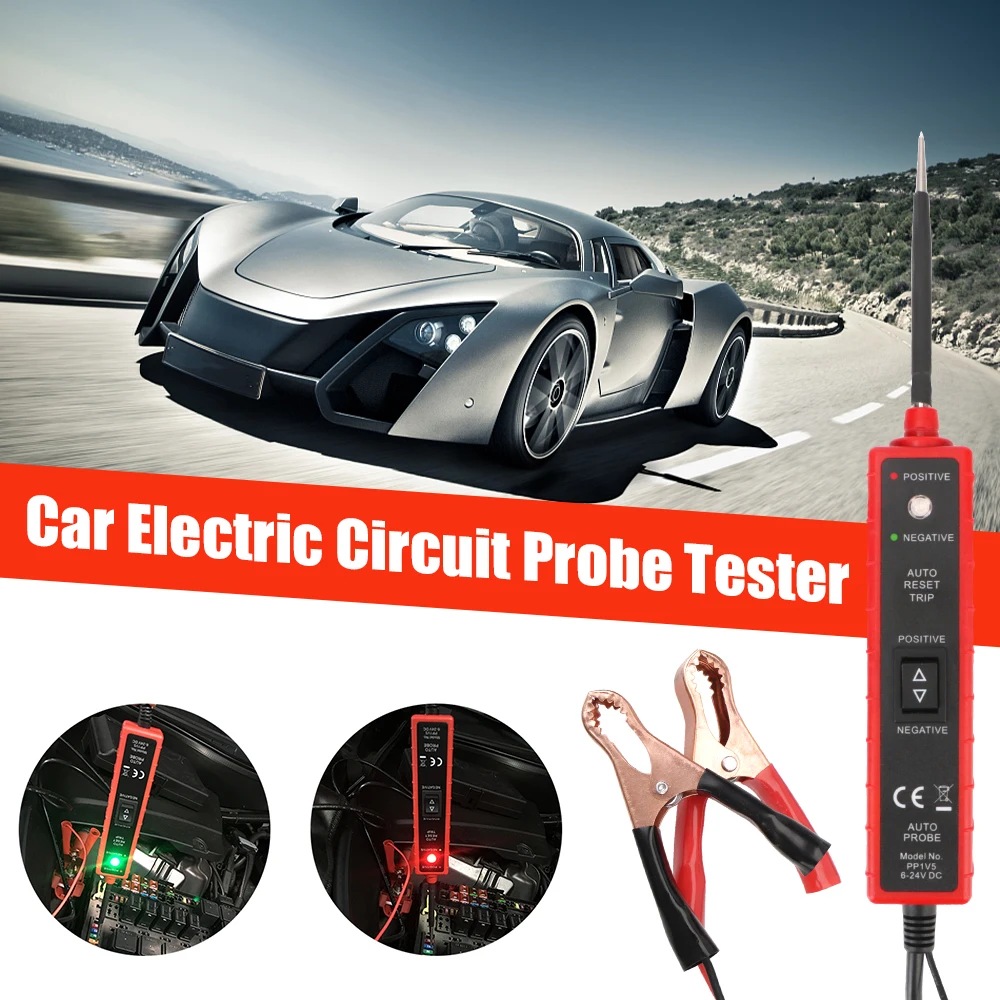 

LEEPEE Voltage Test Auto Power Scan Electrical System Diagnostic Tool Multifunctional Power Probe Pen Car Circuit Tester