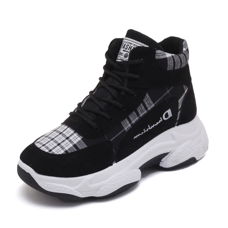 Новинка 2019 года женская обувь с высоким берцем все виды модной обуви