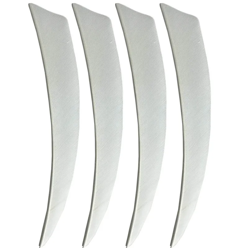 100 шт. 5 дюймов стрельба из лука индейки перо настоящий индейка стрелы перья Fletching