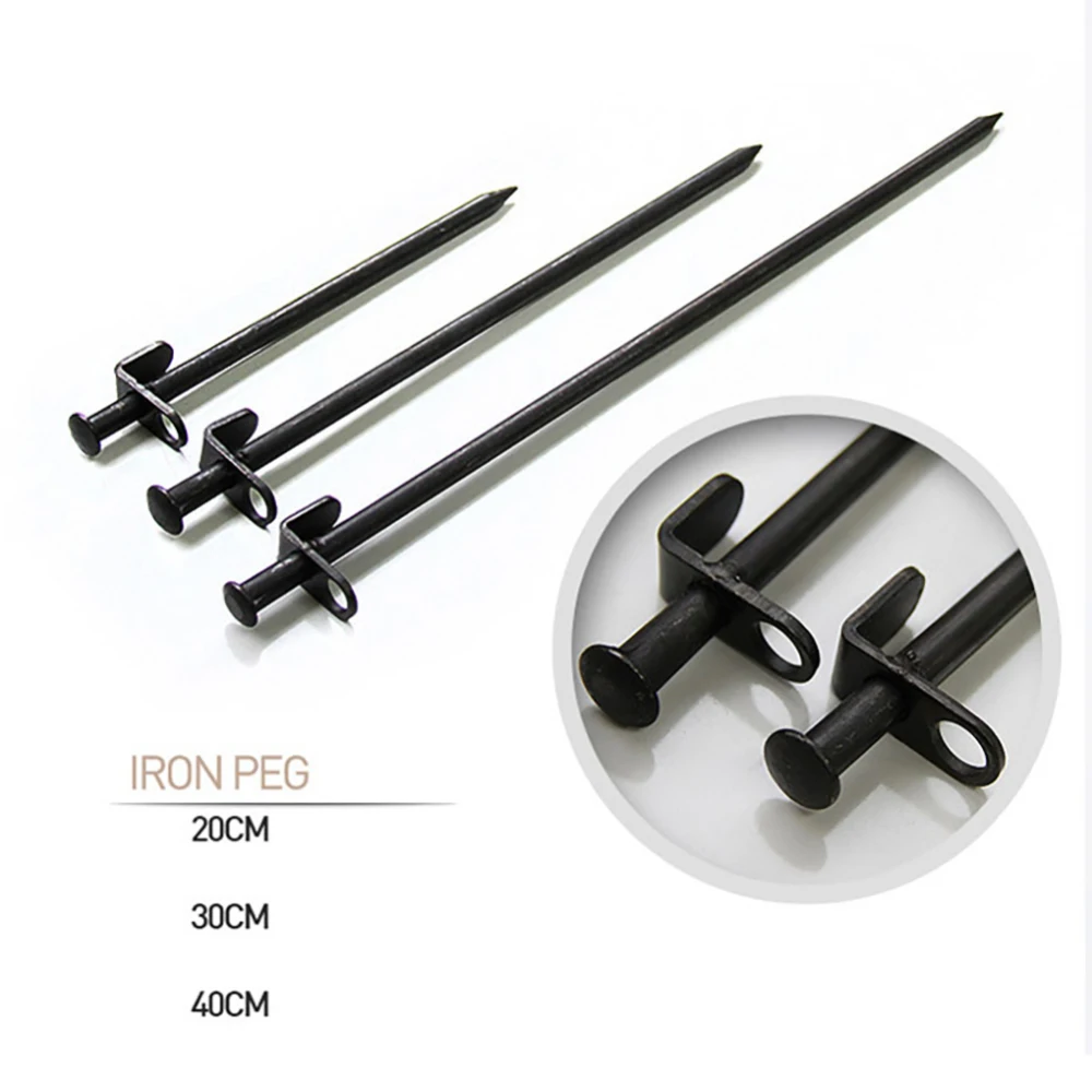 Стальная уличная палатка для кемпинга длинные и прочные стальные гвозди навес