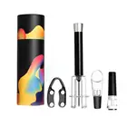 Штопор пневматический насос Давление вакуумный штопор для винной бутылки Нержавеющаясталь Pin Тип пробку инструмент Штопор Барные аксессуары