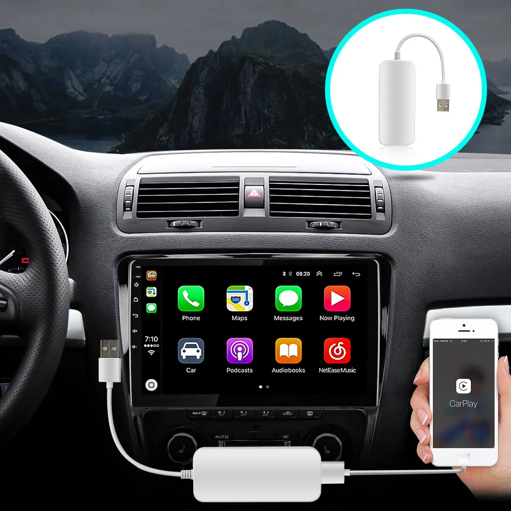 EKIY Смарт USB портативный Apple Carplay ключ |
