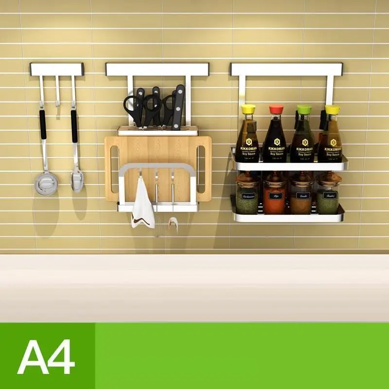 Органайзер для кухни Kuchnia Nevera Organizador и подставка посуды Cocina из нержавеющей стали