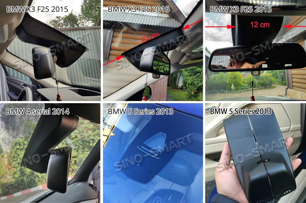 SINOSMART Novatek 96672 1080P Wifi DVR для BMW 3 4 5 X1 X3 X5 X6 218i 320 328 528 Deluxe через App SNS SONY IMX323|dual camera|camera