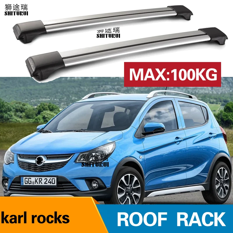 2 шт. кровельные рейки для автомобилей OPEL из алюминиевого сплава|Багажники крыши