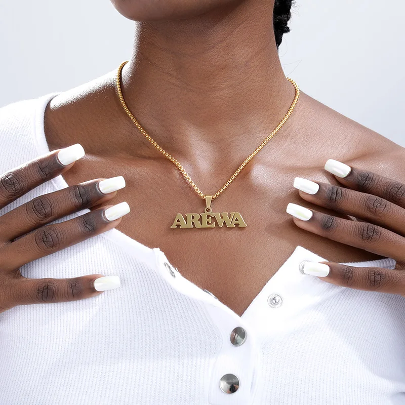 Мужская цепочка из нержавеющей стали с подвеской в стиле панк | Украшения и