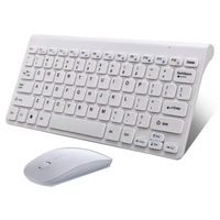 miniteclado inalmbrico usb conjunto de ratn y teclado multimedia porttil 24g para pc mac ordenador de escritorio