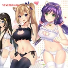 Mitsuishi Kotono Косплэй сексуальный костюм Neko кошка бюстгальтер с замочной скважиной трусы колокол колье воротник комплект нижнего белья Для женщин