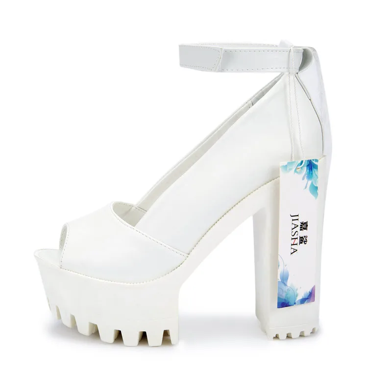 Женская обувь на застежке-липучке Обувь платформе Женские туфли-лодочки с