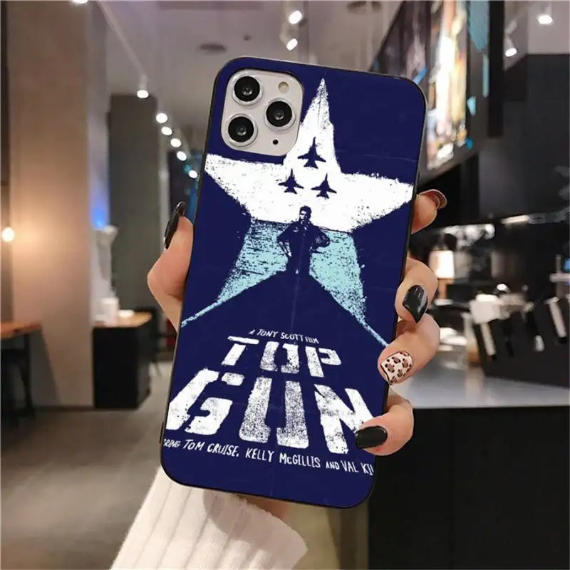 TV Series Top Gun poster Phone Case for iphone 12 pro max mini 11 XS MAX 8 7 6 6S Plus X 5S SE 2020 XR case | Мобильные телефоны и