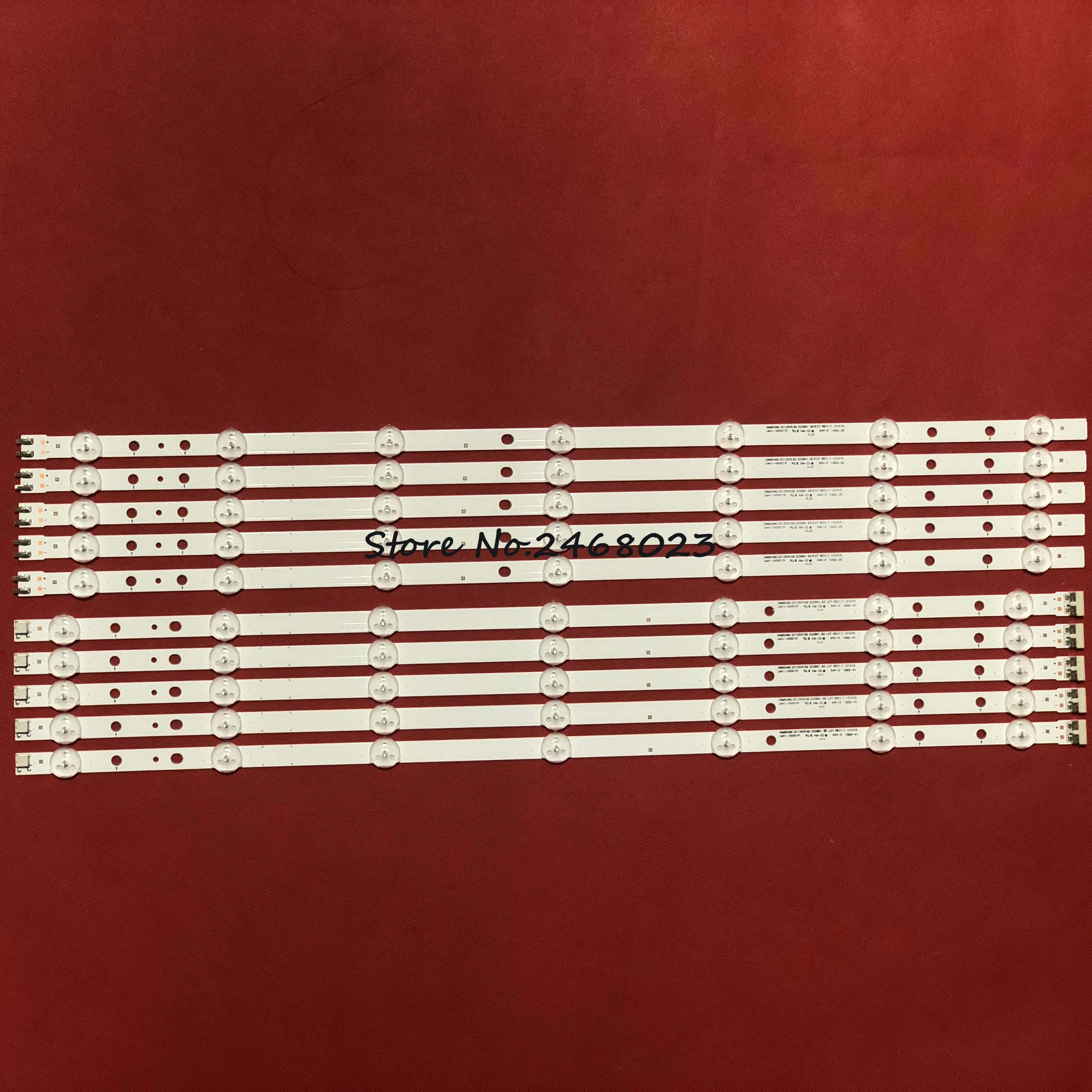 10 шт. светодиодная лента для подсветки Samsung 55 ''UN55J6200 LH55EDDPLGC UN55J6201 LH55EDCPLBC LM41-00001P