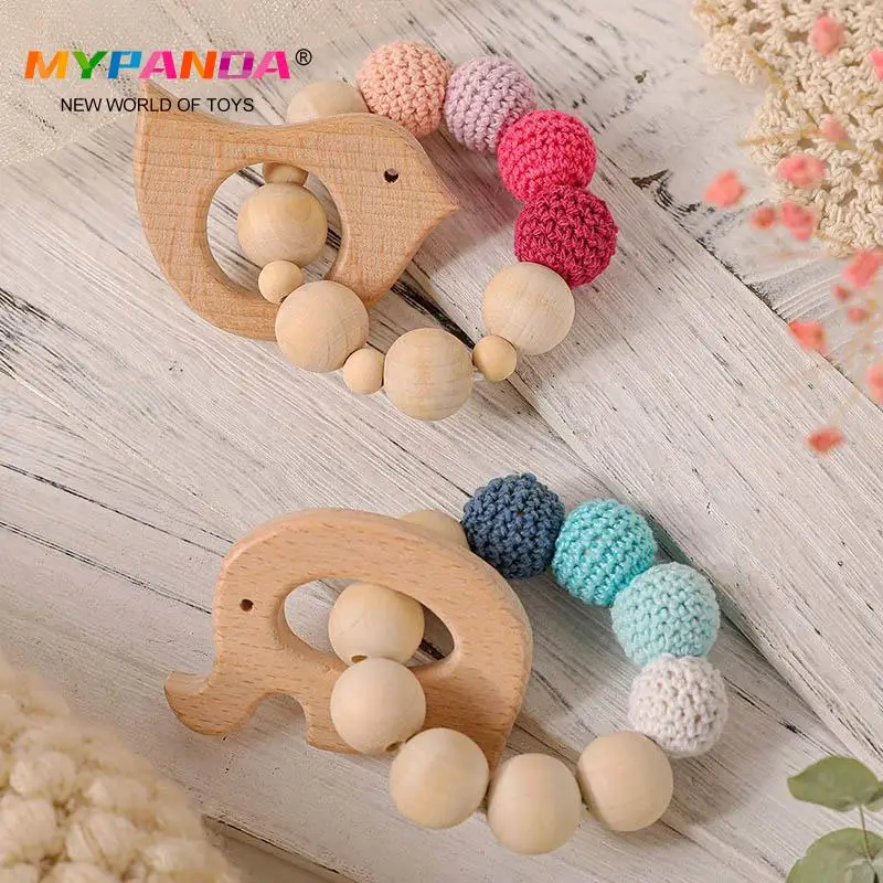 

Деревянные игрушки для прорезывания зубов в форме животных