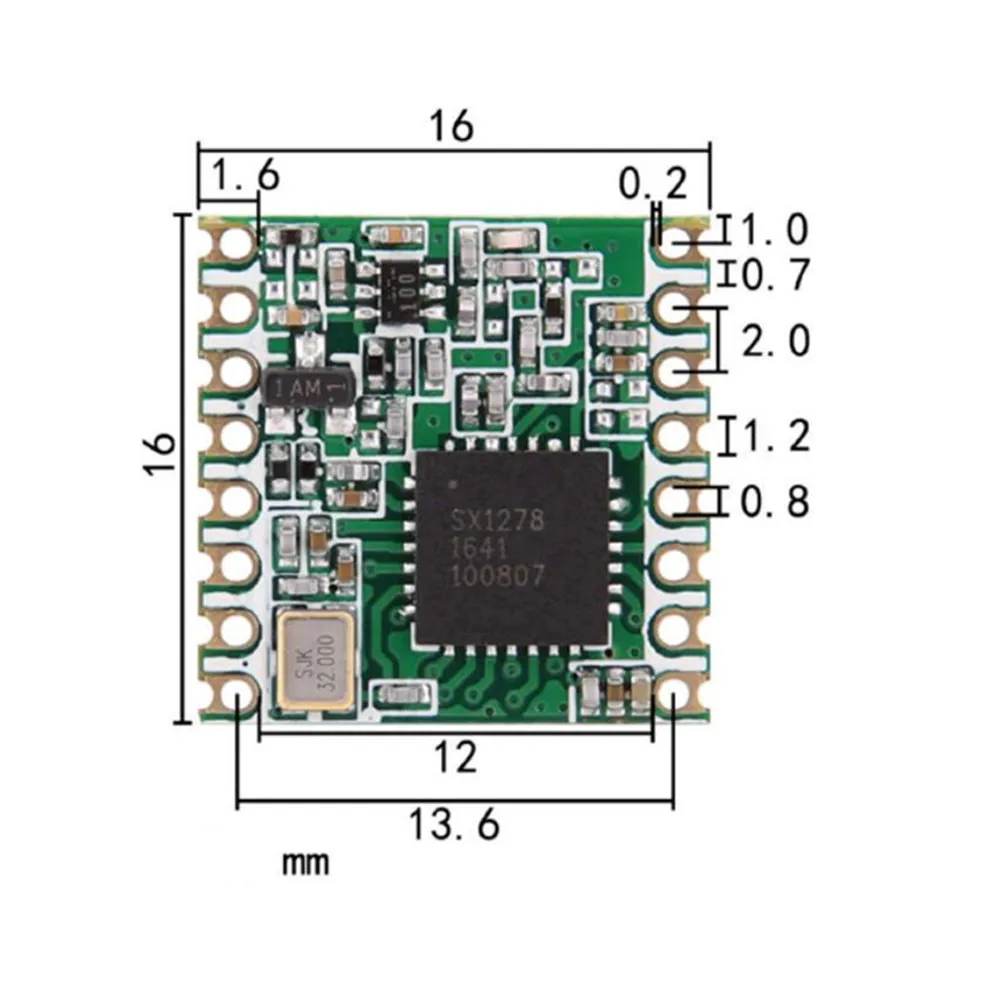Промышленный модем Taidacent SPI Lora Air Thinker Iot модуль датчика Lorwan тестовые модули SX1278
