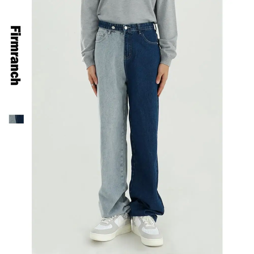 Firmranch весенние мужские/женские Выбеленные контрастность и Цвет s чувство дизайна