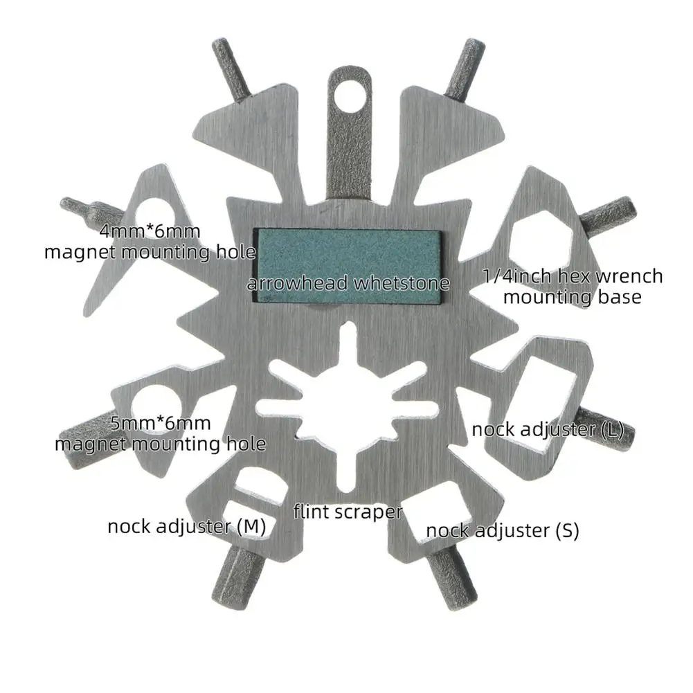 21 Kinds Multifunctional Arrow Repairing Tool Plus Archery Shaft Fletching Adiustment Nock Puller | Спорт и развлечения