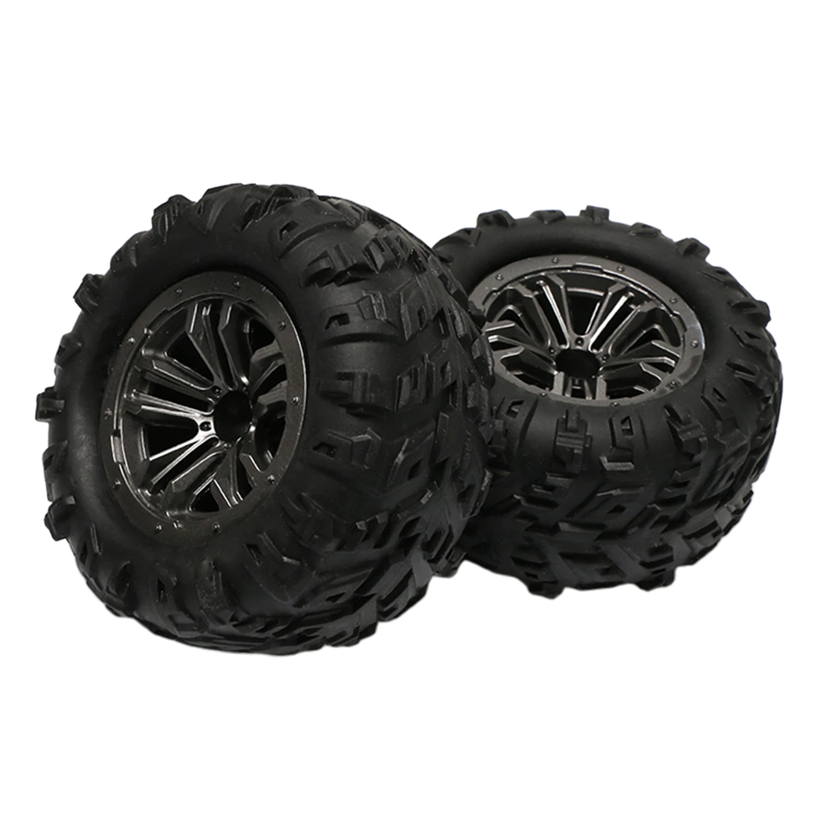 

Off Road RC Crawler Rubber Tyres with Wheel Rims for Wltoys 12428 1:12 Scale
