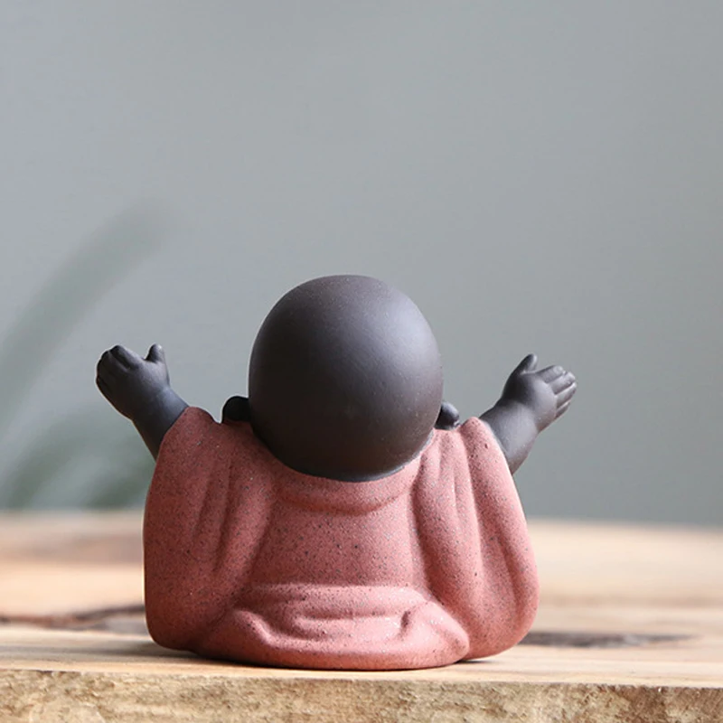 N Tea Favor счастливый Майтрейя Будда чай для домашних животных украшения чайного