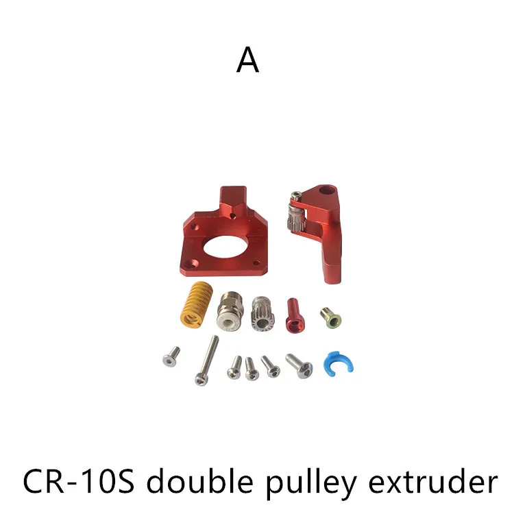 Соединительное звена ЧПУ CR 10S экструдер двойной шкив 3d принтер Запчасти Алюминий