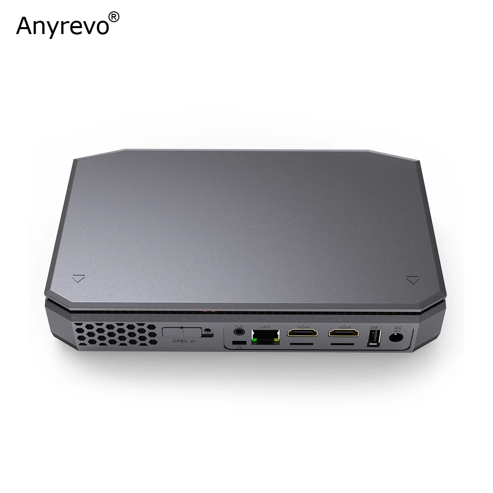 Четырехъядерный Мини ПК AMD A4 7210 Windows 10 2K HTPC 8 Гб DDR3L с 2 HD MI двухдиапазонным 5G Wi Fi Bluetooth