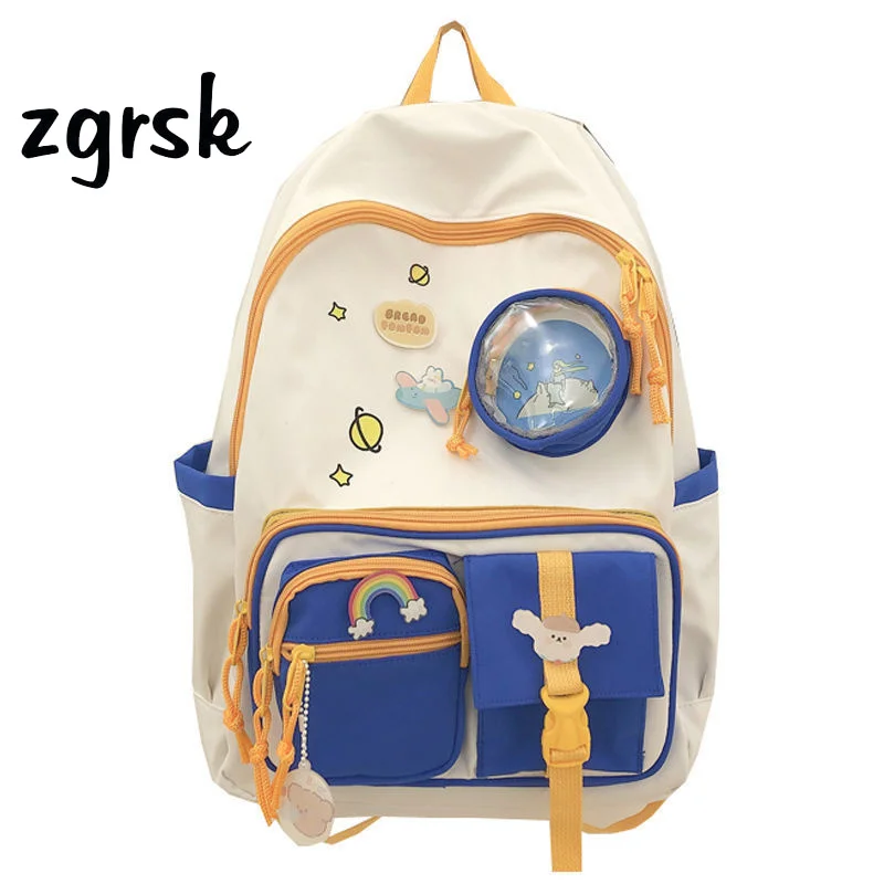 

Women Backpack Casual Luxury College Black Retro Teenage Backpacks For Girls Mochila Backpack Waterproof Bookbags