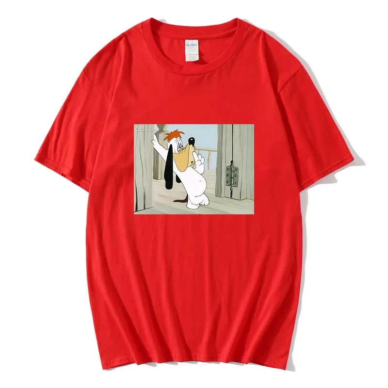 

New fashion Tom men and women short-sleeved T-shirt super cute print T-shirt O collar comic Tom shirt men and women T-shirt