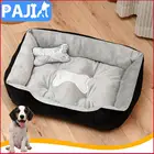 Кровать для домашних животных, теплая подстилка для собак, кошек, мягкий коврик с подушкой, коврик для щенков, котят, моющаяся Нескользящая подстилка для домашних животных, плюшевая кровать, товары для домашних животных