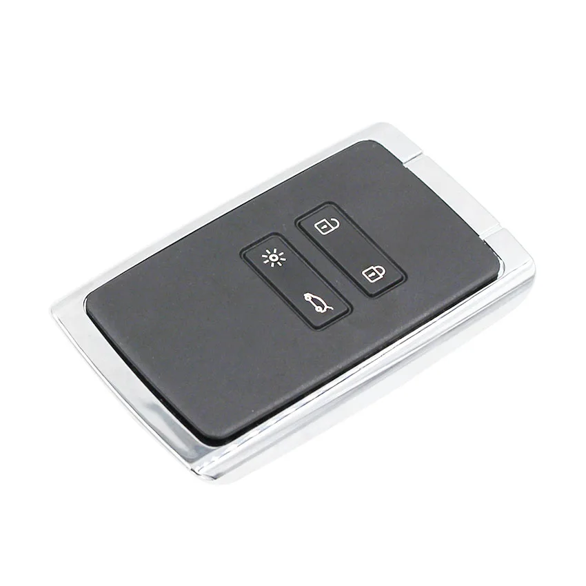 Чехол для 4 кнопочного смарт ключа RENAULT Koleos Kadjar 2016 2017 чехол дистанционного