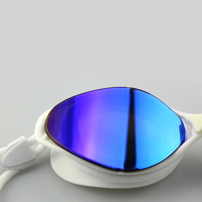 

Men Women Swimming Goggles Clear Vision Waterproof Anti-fog Flat Glasses XR-Hot