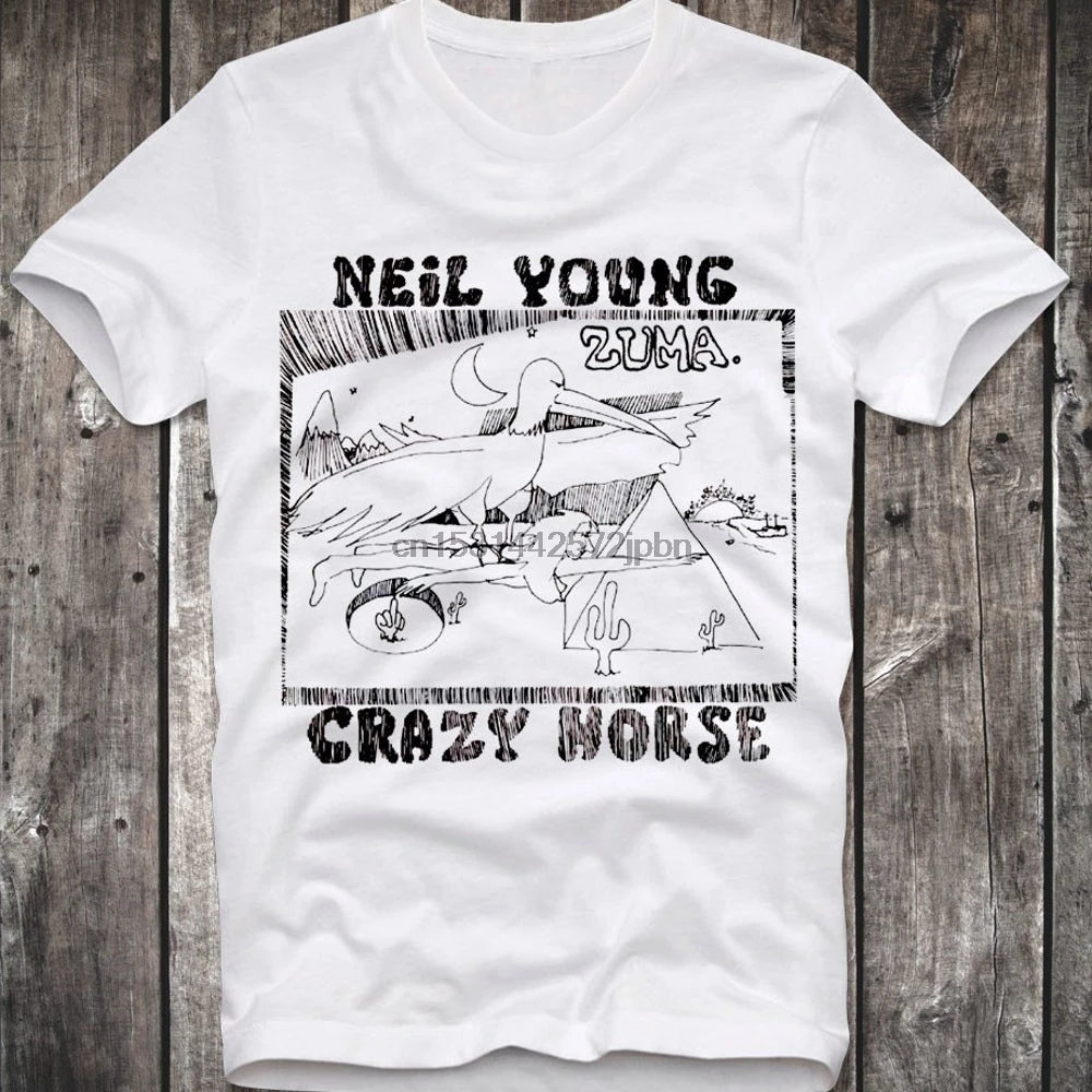 

Футболка Нейл Young Crazy Horse Zuma народная рок ретро винтажная хипстерская унисекс