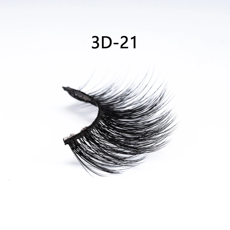 DORADOSUN 6 пар 3D искусственная норка полная полоса ресницы вечерние натуральные