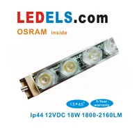10PCS/ Lot 24VDC 14.4W Nichia LED module lightbar for slim sign box, UL listed edge led light strip module