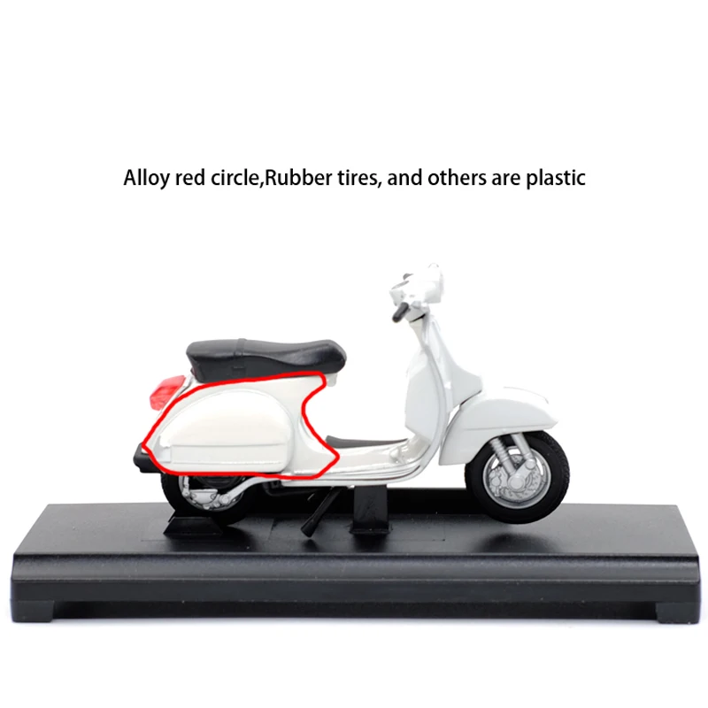 WELLY 1: 9 2016 VESPA PX 125 модель из сплава гибкие вращающиеся колеса игрушка для детей