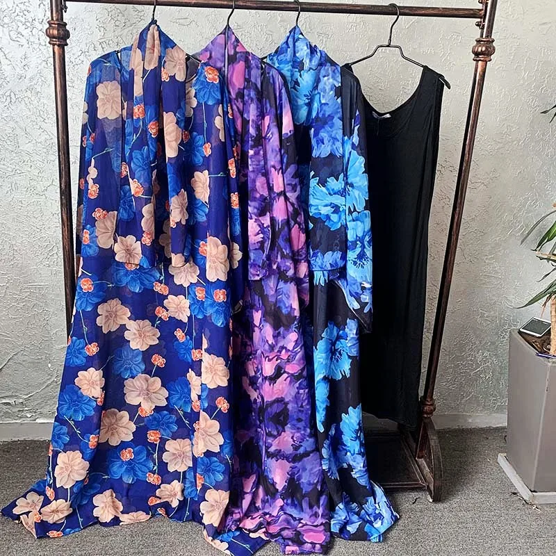 

Dashiki Maxi Long Skirt African Clothing Female 2021 Summer Traditional African Clothing Print And Turban Loose Chiffon Dress