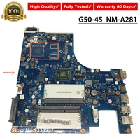 for lenovo g50 45 laptop motherboard aclu5aclu6 nm a281 100 tested mainboard