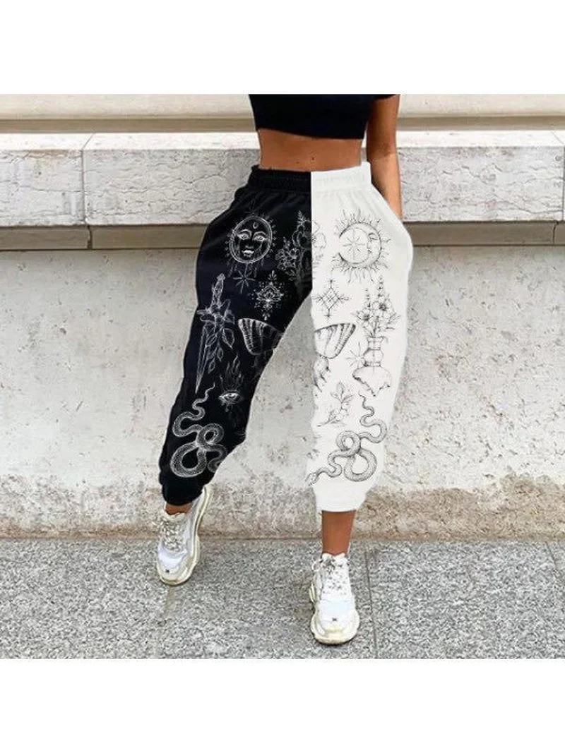 

Donsignet Fashion Women's Pants New Summer Casual Hot-selling Street Casual Thickening Casual Wide-leg Trousers Pants Women