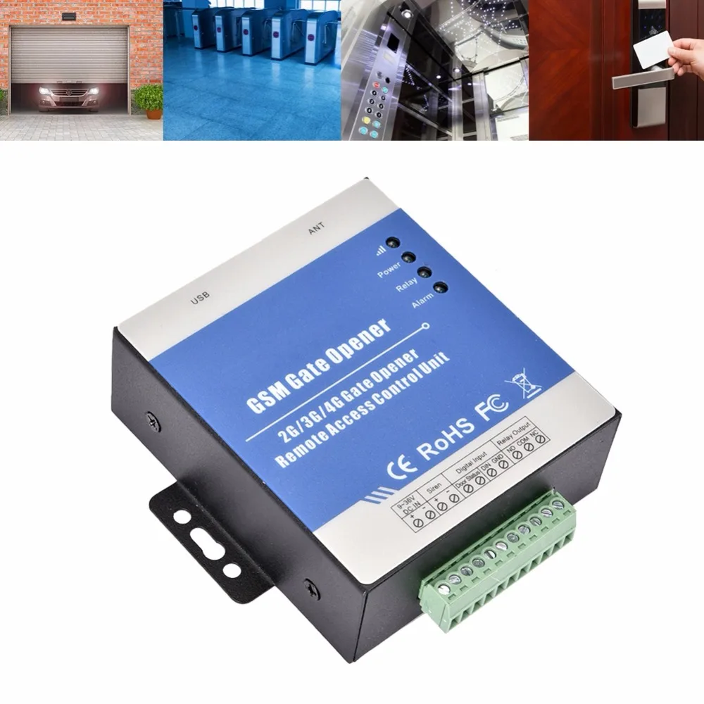 RTU5025 Беспроводной дистанционный GSM SMS оператор привода для открывания ворот