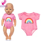 Мальчика 18 дюймов Кукла одежда камуфляжная футболка и короткие штаны, комплект со штанами для Reborn Baby Doll для маленьких мальчиков детское Кукольное рисунком зайчика для девочек
