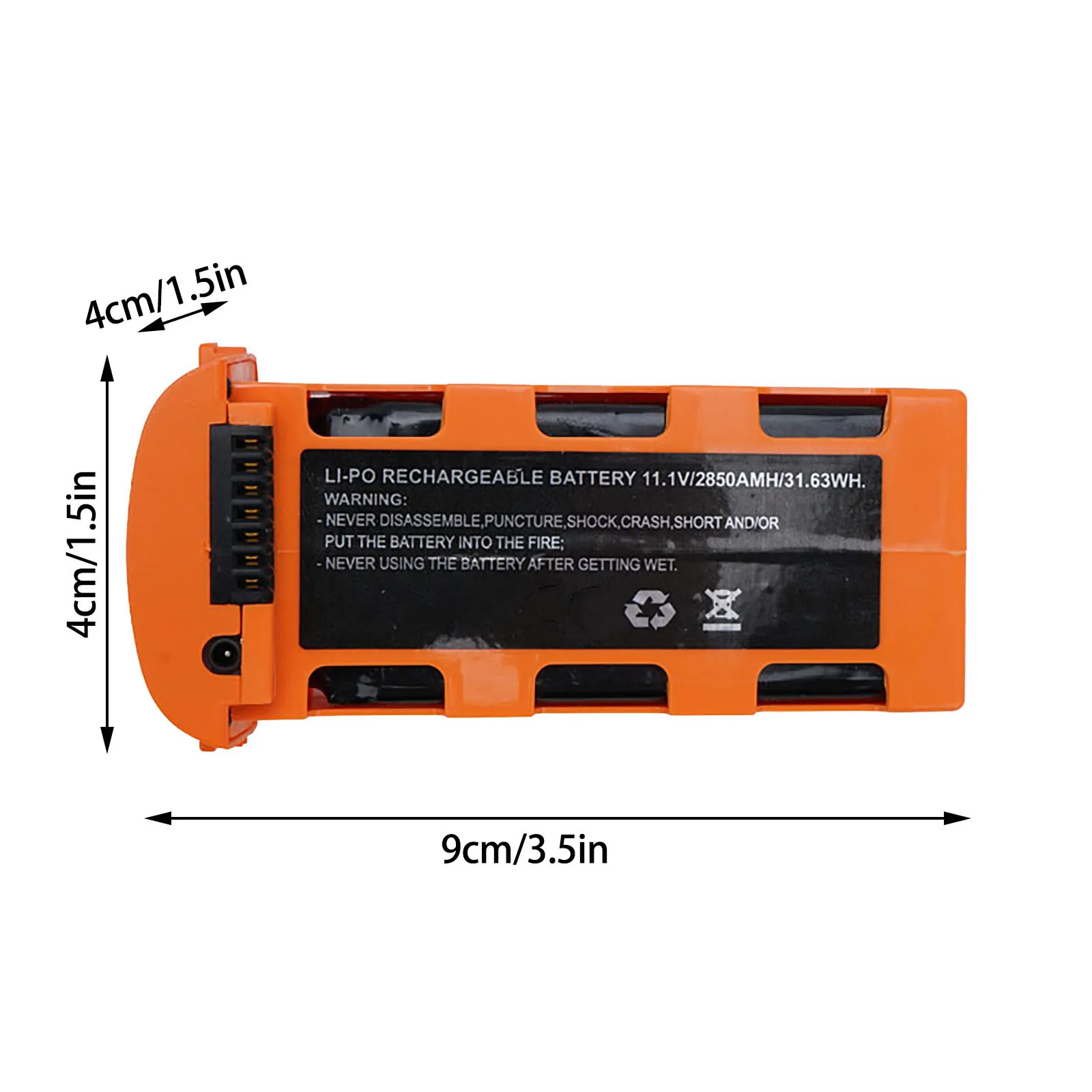

JJRC X17 drone spare Batteries11.1V 2850mAh High capacity Li-po Battery For JJRC X17 RC Drone Quadcopter Accessories