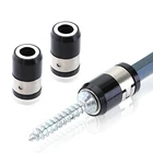 Держатель для отвертки, магнитное кольцо 14 дюйма, 6,35 мм, металлическое сильное магнитное крепление, биты для отвертки, инструмент для поднятия винтов