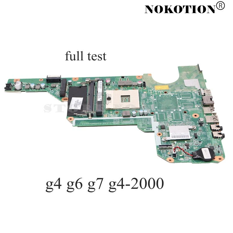 Материнская плата для ноутбука HP pavilion G4-2000 g4 G6 G7 HM76 DDR3 680568-501 680569-001 680570001 DA0R33MB6E0 -