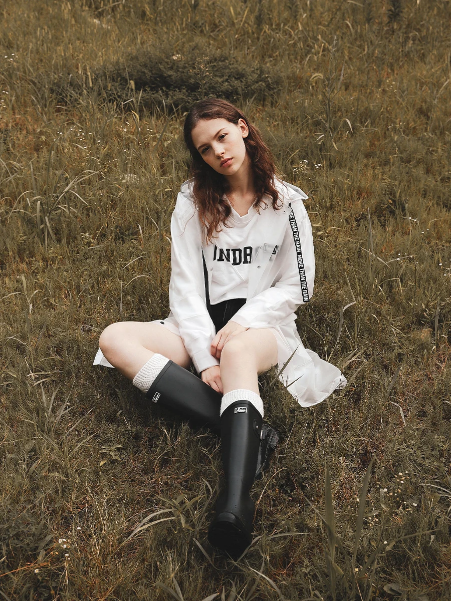 Водонепроницаемый непромокаемый дождевик для путешествий Женский комплект из